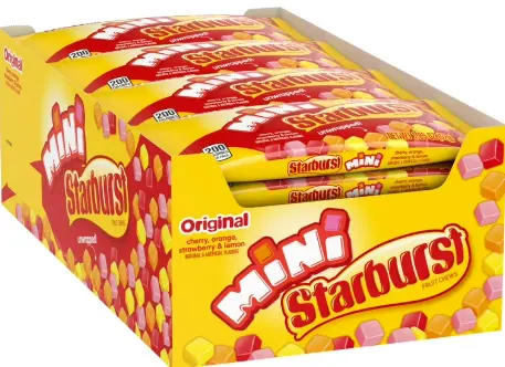 [Starburst Minis Original 24-1.85oz] Starburst Minis Original 24-1.85oz