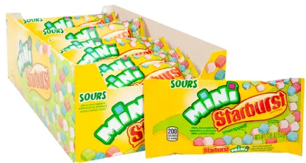 [Starburst Minis Sours 24-1.85oz] Starburst Minis Sours 24-1.85oz