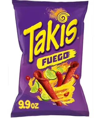 [Taki's Fuego Chips 14-9.9 Oz] Takis Fuego Chips 14-9.9 Oz - Single Bag