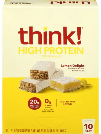 [Think Protein Lemon Delight 10-2.1oz] Think Protein Lemon Delight 10-2.1oz