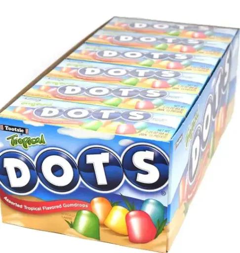 [Tootsie Dots Tropical 24-2.25oz] Tootsie Dots Tropical 24-2.25oz