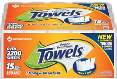 Towels Super Premium 15 Rolls