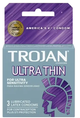 [Trojan Ultra Thin Armor 6-3ct] Trojan Ultra Thin Armor 6-3ct