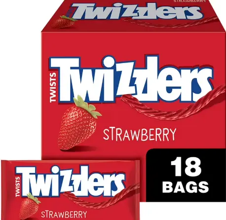 [Twizzlers Strawberry 18-2.5oz] Twizzlers Strawberry 18-2.5oz
