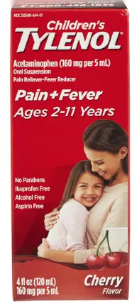 [Tylenol Children's Cherry 3-4oz] Tylenol Children's Cherry 4oz
