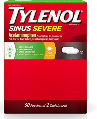 [Tylenol Sinus Severe Loose 25 Ct] Tylenol Sinus Severe Loose 50 Ct
