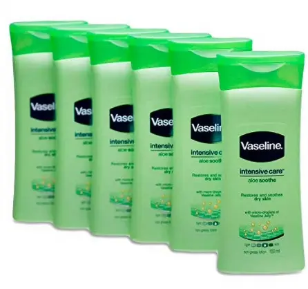 [Vaseline Lotion Aloe Soothe 100ml] Vaseline Lotion Aloe Soothe 100ml 6-Pack