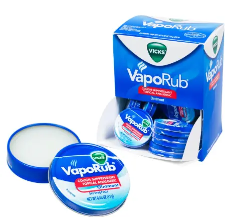 [Vicks Vaporub Tins 24-0.45oz] Vicks Vaporub Tins 24-0.45oz