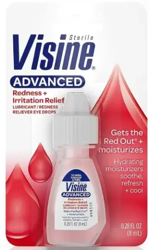 [Visine Advance Red Eye Hydrating 12-0.28oz] Visine Advance Red Eye Hydrating 12-0.28oz