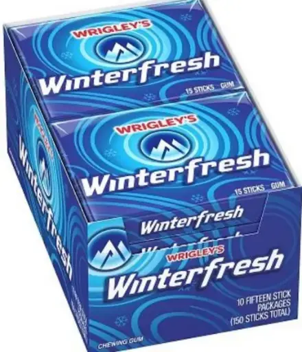 [Wrigleys Slim Winterfresh 10-15 Stick] Wrigleys Slim Winterfresh 10-15 Stick