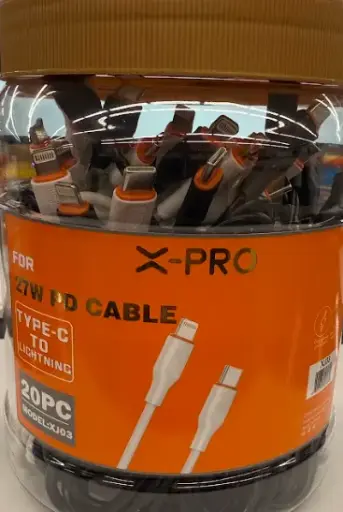 [X-Pro 27w PD Cable 20pcs] X-Pro XJ03 27w PD Cable 20pcs