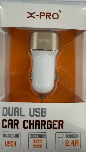 [X-Pro Dual Usb Car Adapter Premium] X-Pro USC4 Dual Usb Car Adapter Premium
