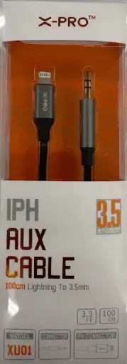 [X-Pro IPH Aux Cable Lighting] X-Pro XU01 IPH Aux Cable Lighting