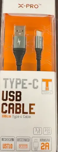 [X-Pro IPhone Type-C Usb Cable 100cm] X-Pro UST10 IPhone Type-C Usb Cable 100cm