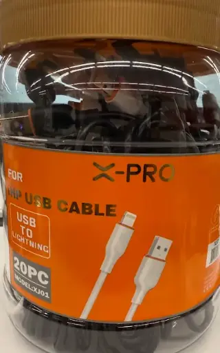 [X-Pro IPhone USB Cable 20pcs] X-Pro XJ01 IPhone USB Cable 20pcs