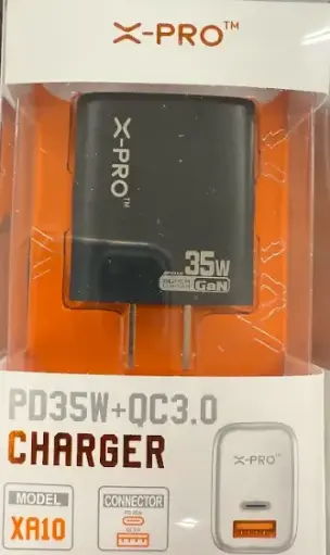 [X-Pro PD 35w-QC3.0 Charger] X-Pro XA10 PD 35w-QC3.0 Charger