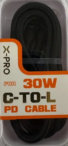 [X-Pro XD10 C To L 30 W Cable] X-Pro XD10 C To L 30 W Cable