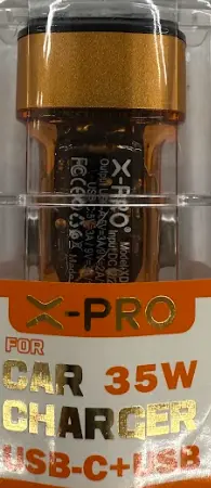 [X-Pro XD60 Car Charger 35W] X-Pro XD60 Car Charger 35W