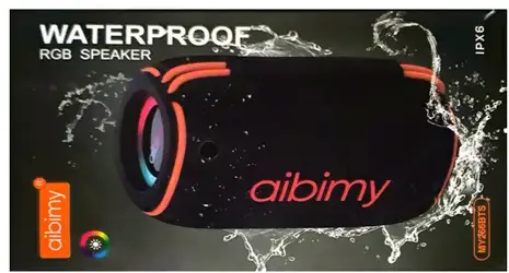 MY266BTS RGB WATERPROOF SPEAKER