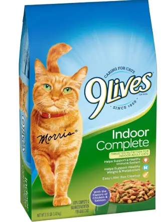 9 Lives Indoor Complete 4-3.15 Lb