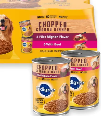 Pedigree Chopped Dinner Variety 36 cans
