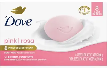 Dove Pink Single Bar Soap
