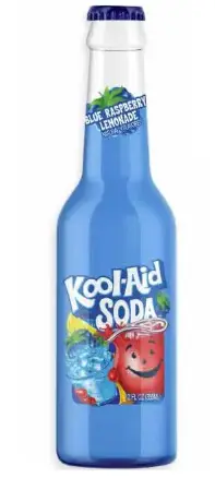 KoolAid Soda 12-12 Oz Blue Raspberry