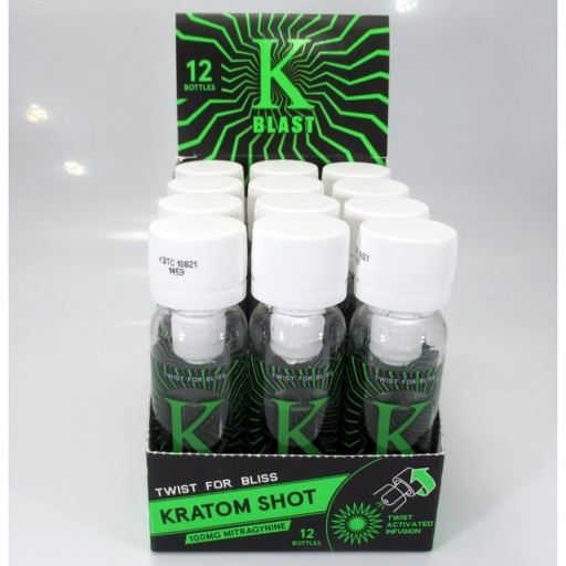 [K SHOT-07411] K SHOT BLAST GREEN 12 BOTTLE 20OZ