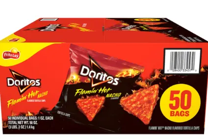 Doritos Flamin Hot Nacho 50-1 oz