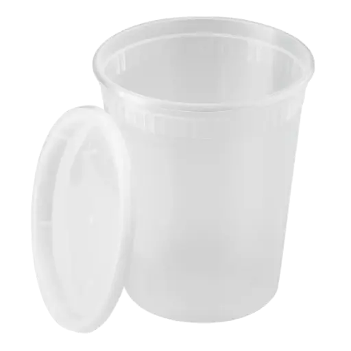 CROWN DELI CUP WITH LID 240-32OZ