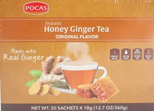 Pocas Honeyt Ginger Tea Original 20 CT