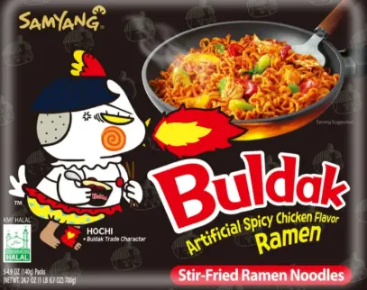 Buldak Spicy Chicken Ramen Noodle 5-4.9 