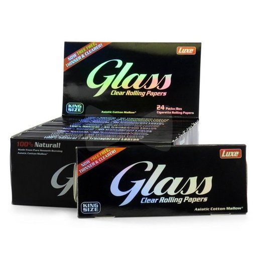 [INTREF0000717] LUXE GLASS PAPER KING SIZE SIZE 24 COUNT