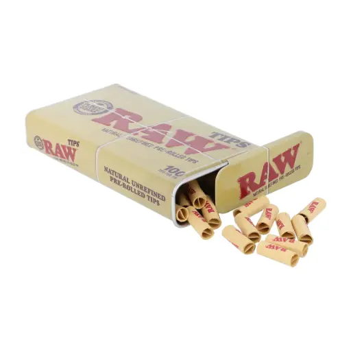 Raw Pre Rolled Tips 100 CT