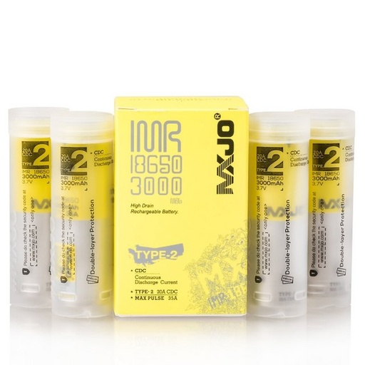 [MXJO 1-21458] MXJO 18650 TYPE2 35A 3000MAH 4PCS