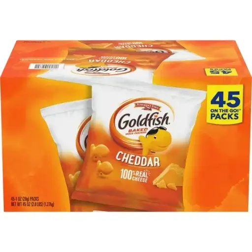 GOLDFISH CHEDDAR 45 PACK