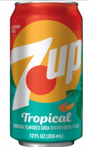 7UP tropical 12-12 oz