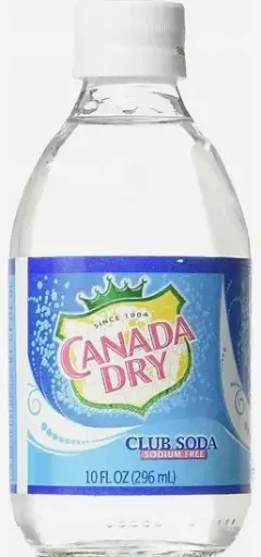 CANADA DRY CLUB SODA 24-10oz