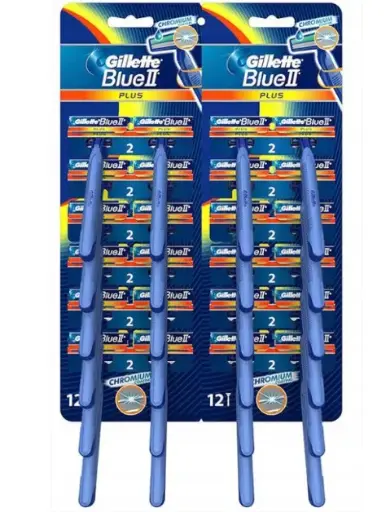 Gillette Blue Plus 2PK 12CT