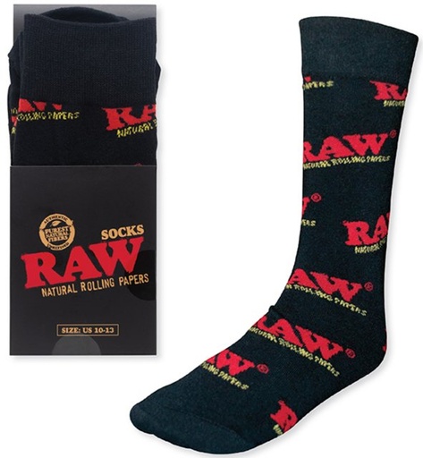 [INTREF0001140] RAW SOCKS BLACK