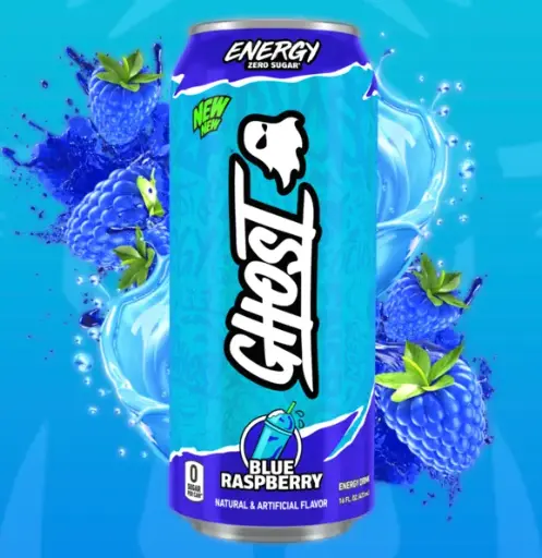 Ghost 16oz 12PK Blue Raspberry