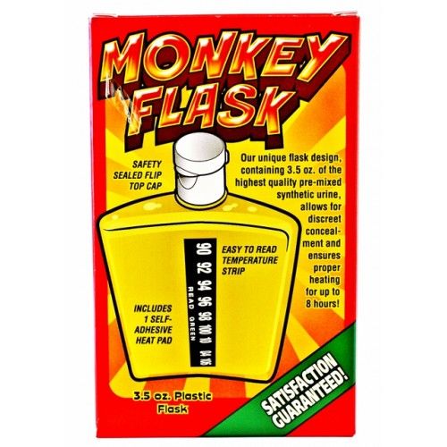 [SERIOU-07801] SERIOUS MONKEY FLASK UNISEX IMITATION URINE NOVELTY KIT 3.5 FLUID OZ