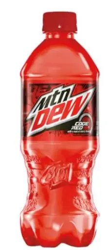 Mountain Dew Code Red  24-20 oz