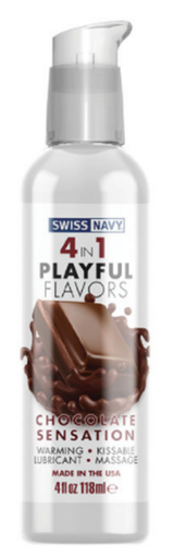 [INTREF0001445] SWISS NAVY PLAY FUL FLAVORS CHOCOLATE SENSATION 4FL OZ