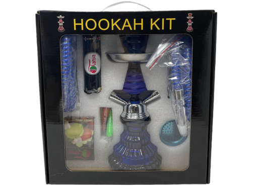 [INTREF0001485] TANYA HOOKAH KIT BLUE