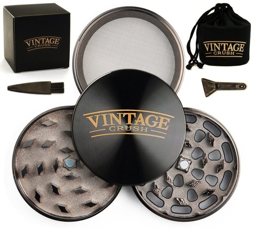 [VINTAG-20033] VINTAGE CRUSH 2.5 INCH 4 PIECES GRINDER
